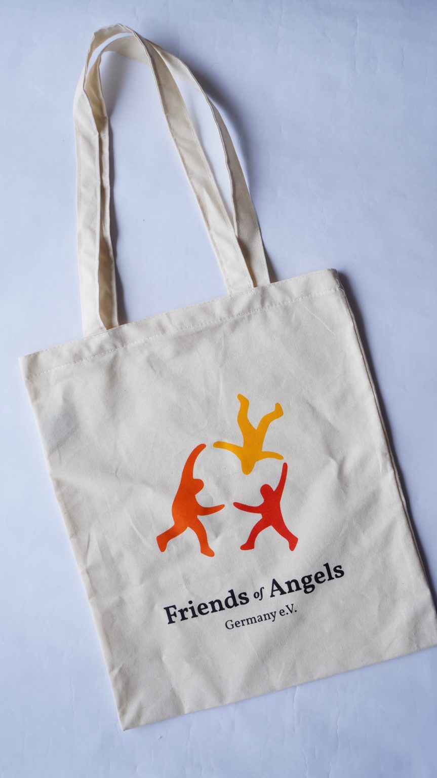 Stoffbeutel Mit Logo Friends Of Angels Germany E V